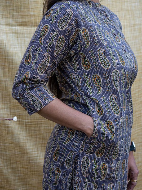 Kantha - Printed Gray - Image 2