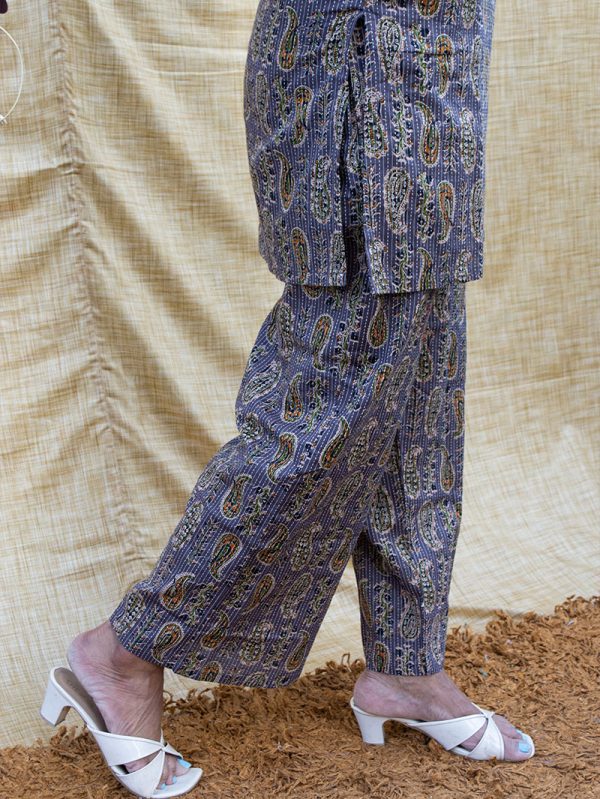 Kantha - Printed Gray - Image 4