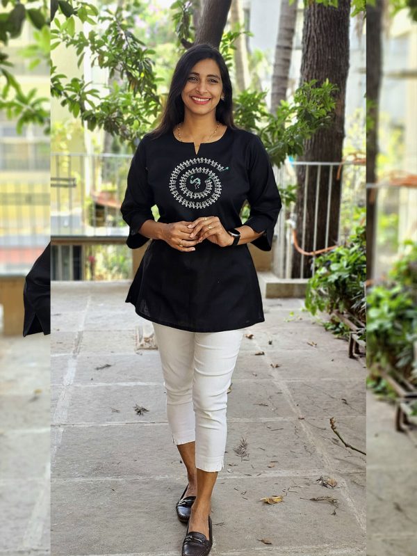 Warli | Tarpa Design - Black - Image 2