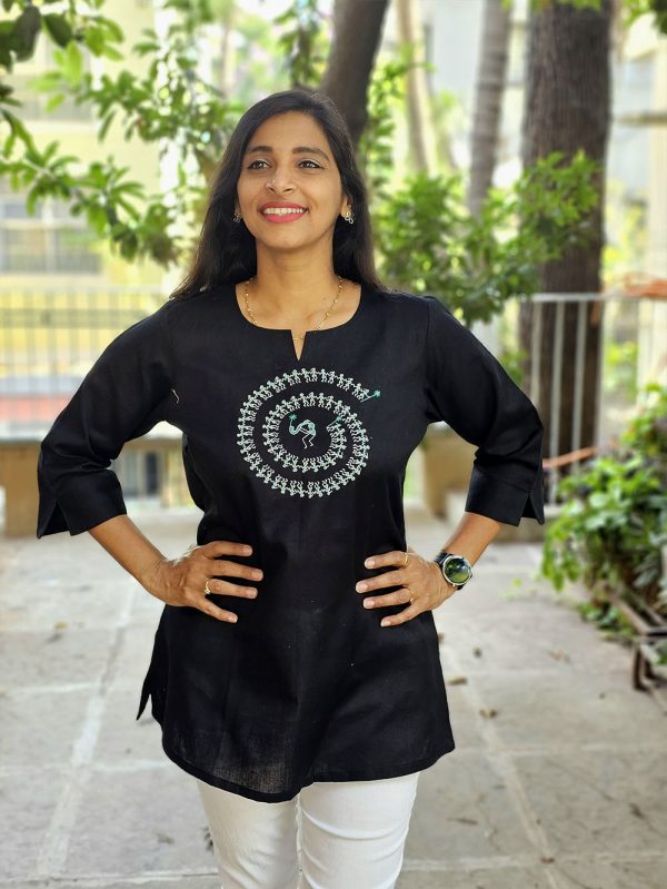 Warli | Tarpa Design - Black - Image 3