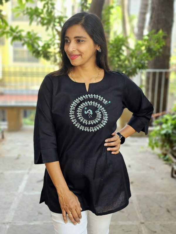 Warli | Tarpa Design - Black - Image 4