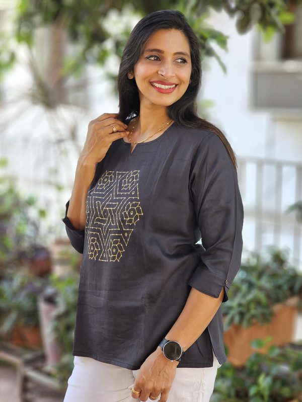 Rangoli Collection | Thipkyanchi Rangoli - Black - Image 4