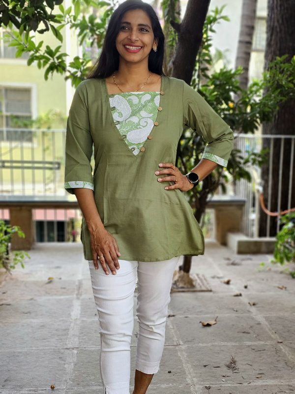 Triangle - Olive Green - Image 4
